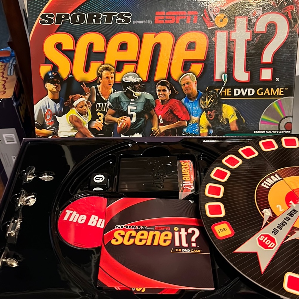 Sports Scene it Game ESPN The DVD Game